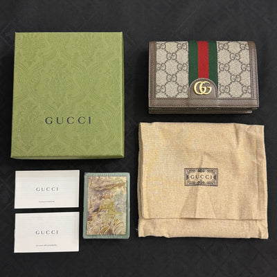 Gucci Double Card Case with Double G [AUCTION]