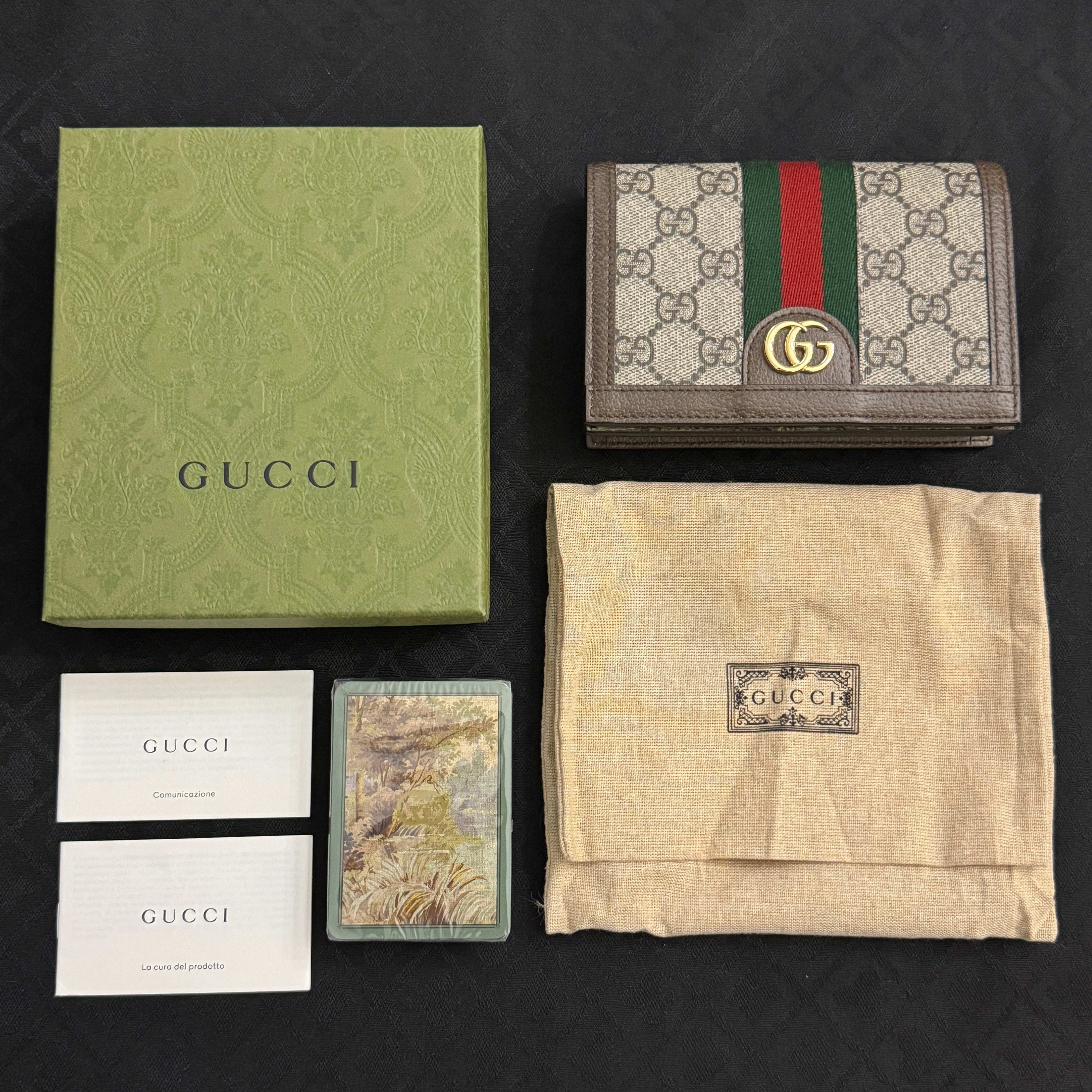 Gucci Double Card Case with Double G [AUCTION]