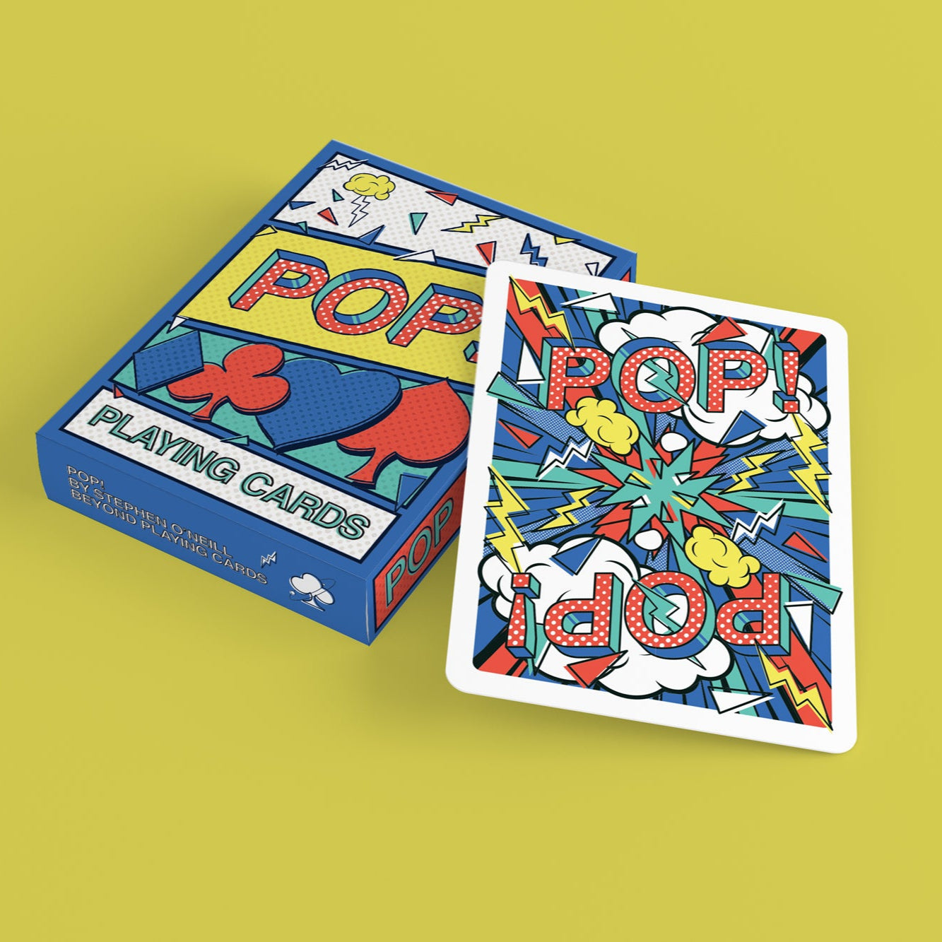 Pop (Blue) Playing Cards