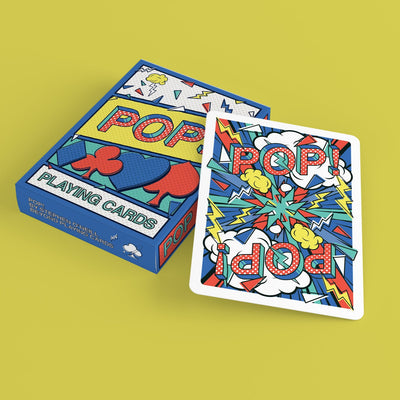 Pop (Blue) Playing Cards