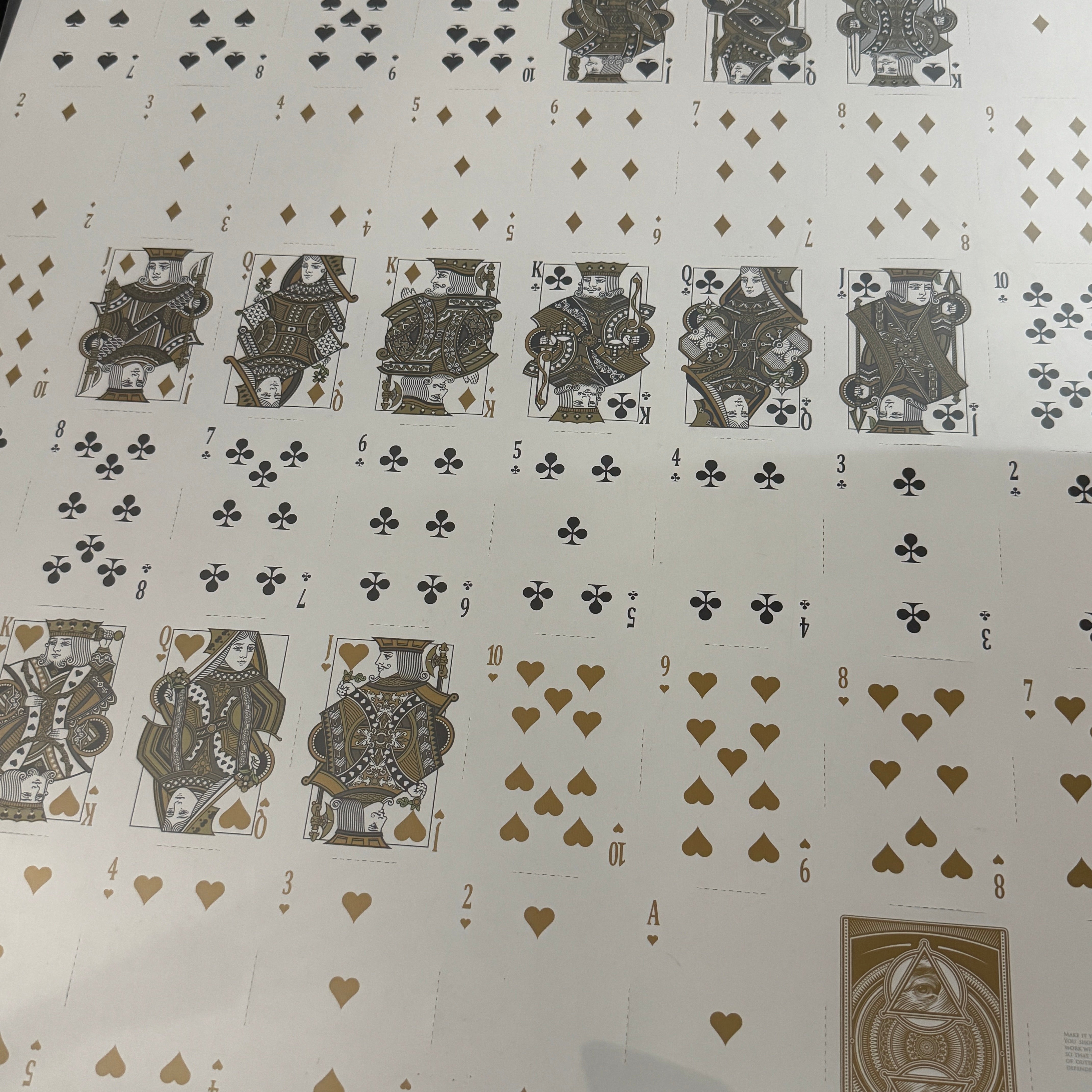 Verum Videre White Uncut Sheet [AUCTION]