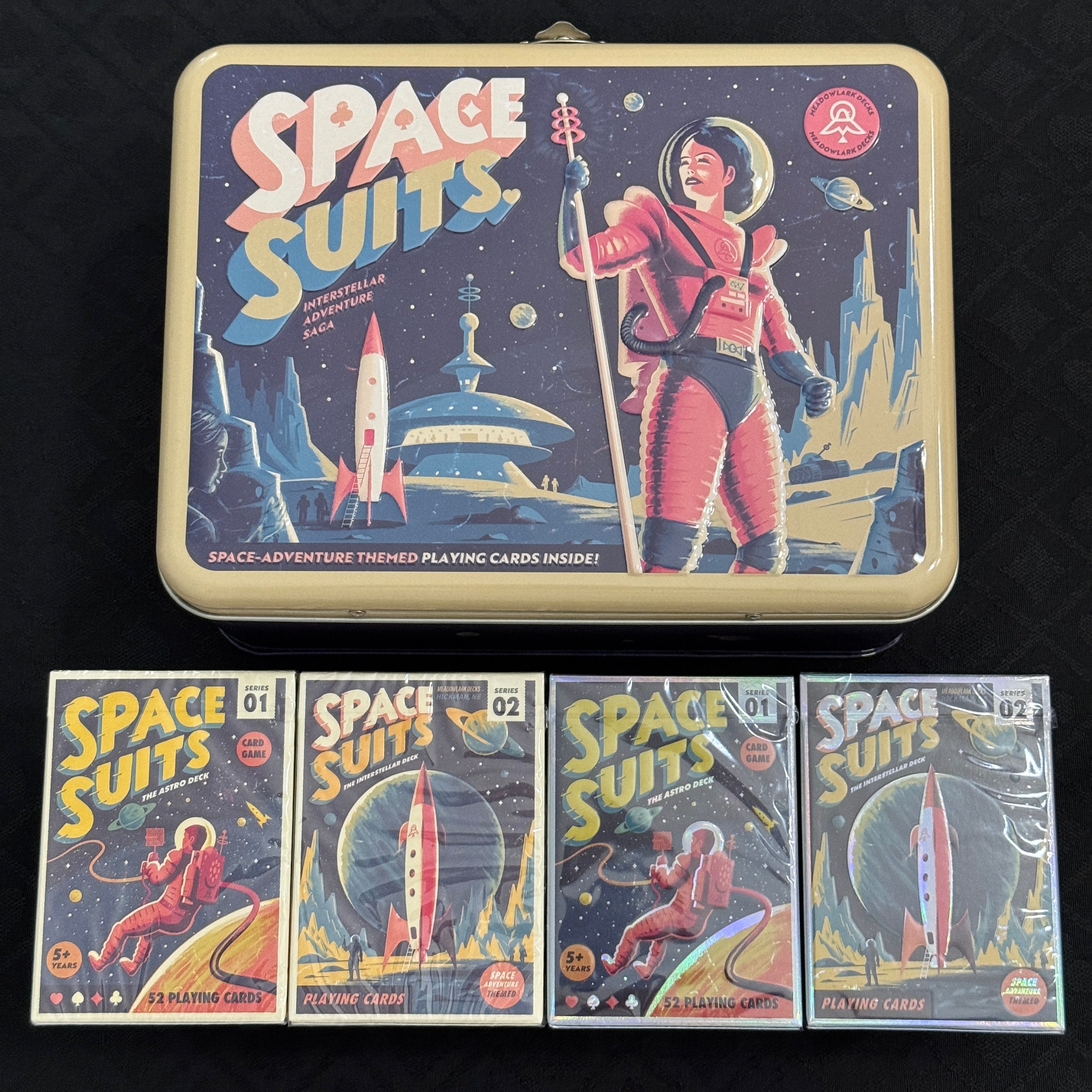 Space Suits Lunchbox Set (#194/500) [AUCTION]