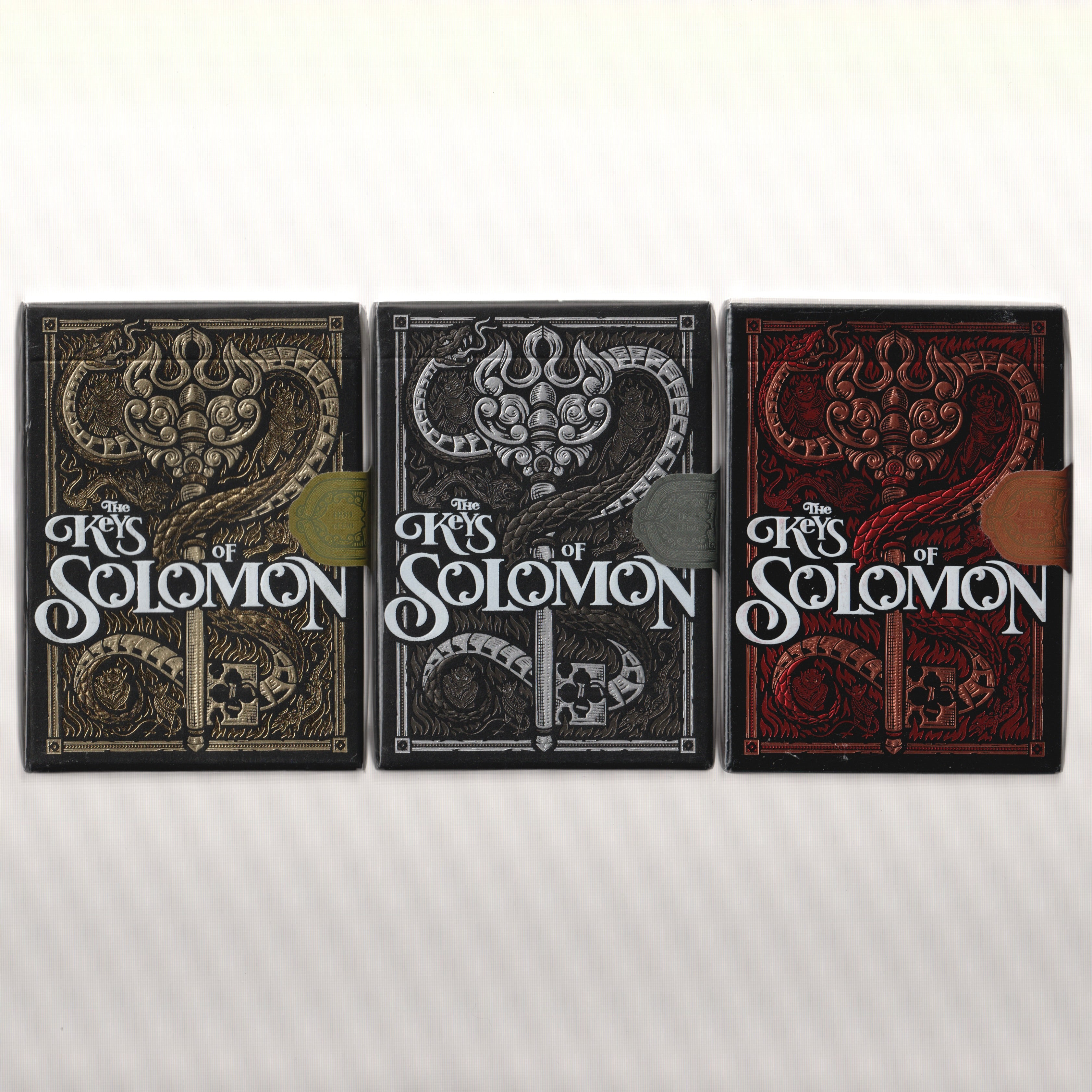 The Keys of Solomon Gilded Trio [AUCTION]