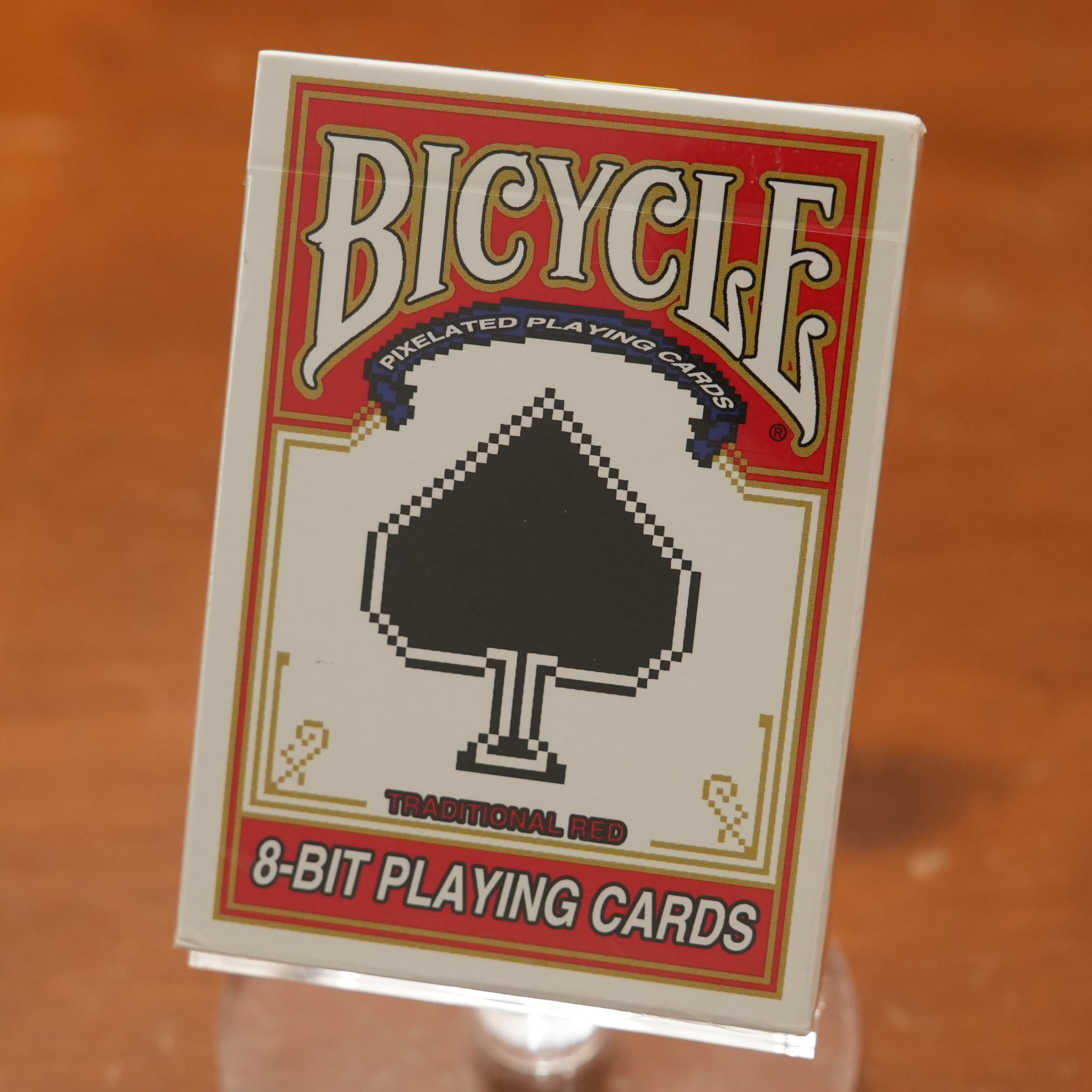 Bicycle 8-Bit (Red) [SEALED/MINOR TUCK DEFECTS]