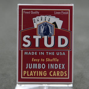 Stud (Red/Jumbo Index) [OPENED/DECK LIKE NEW]