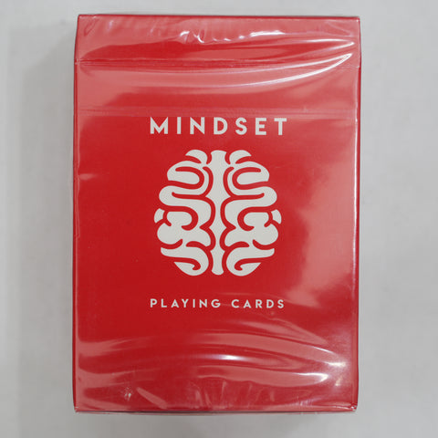 [CLEARANCE] Mindset Red/Gold Gilded Edition Playing Cards