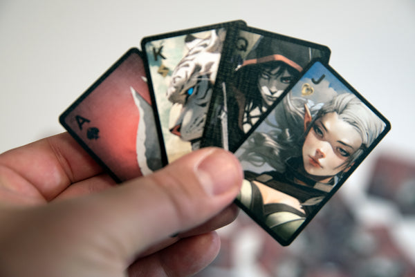 War of Realms Mini Gilded Playing Cards