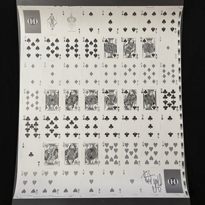 Smoke & Mirrors Carbon (Signed) Uncut Sheet [AUCTION]