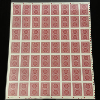 Tycoons (Red) Uncut Sheet [AUCTION]
