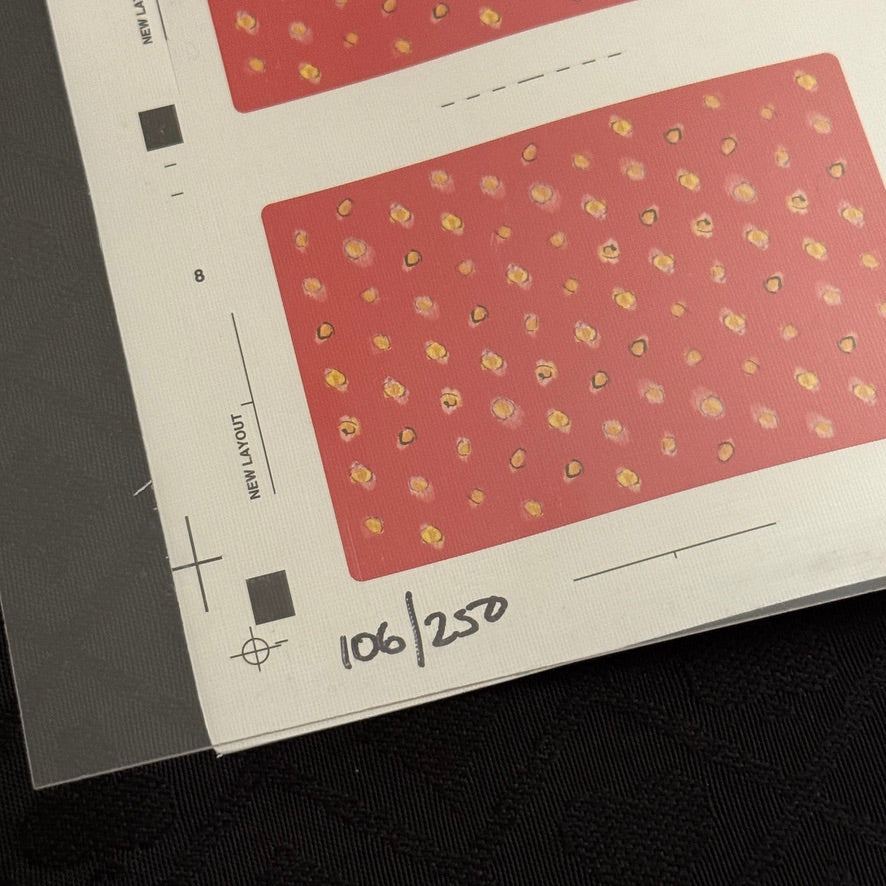 If An Octopus Could Palm Uncut Sheet (Signed, #106/250) [AUCTION]