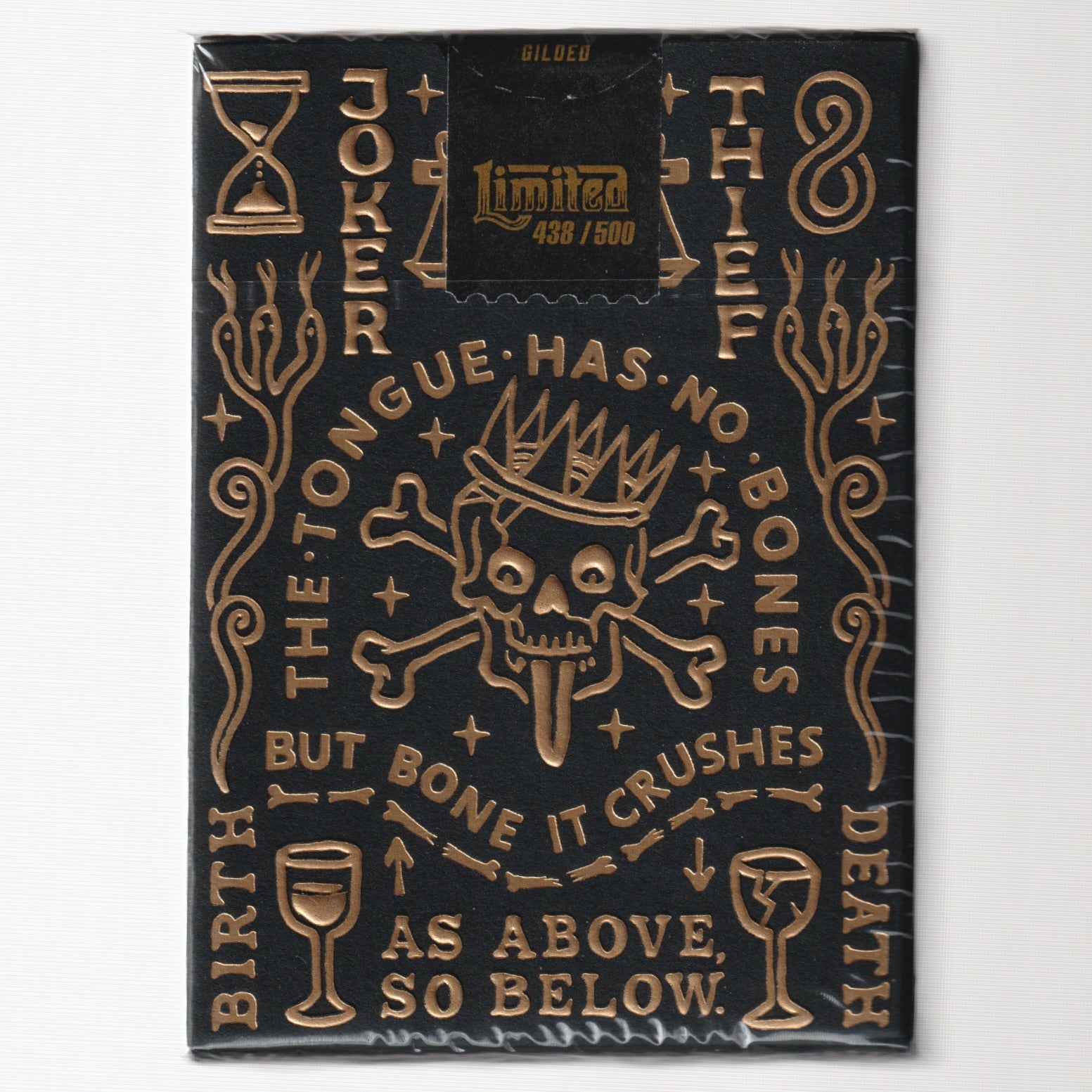 Joker and the Thief: Black Crown (Gold Gilded, #438/500) [AUCTION]