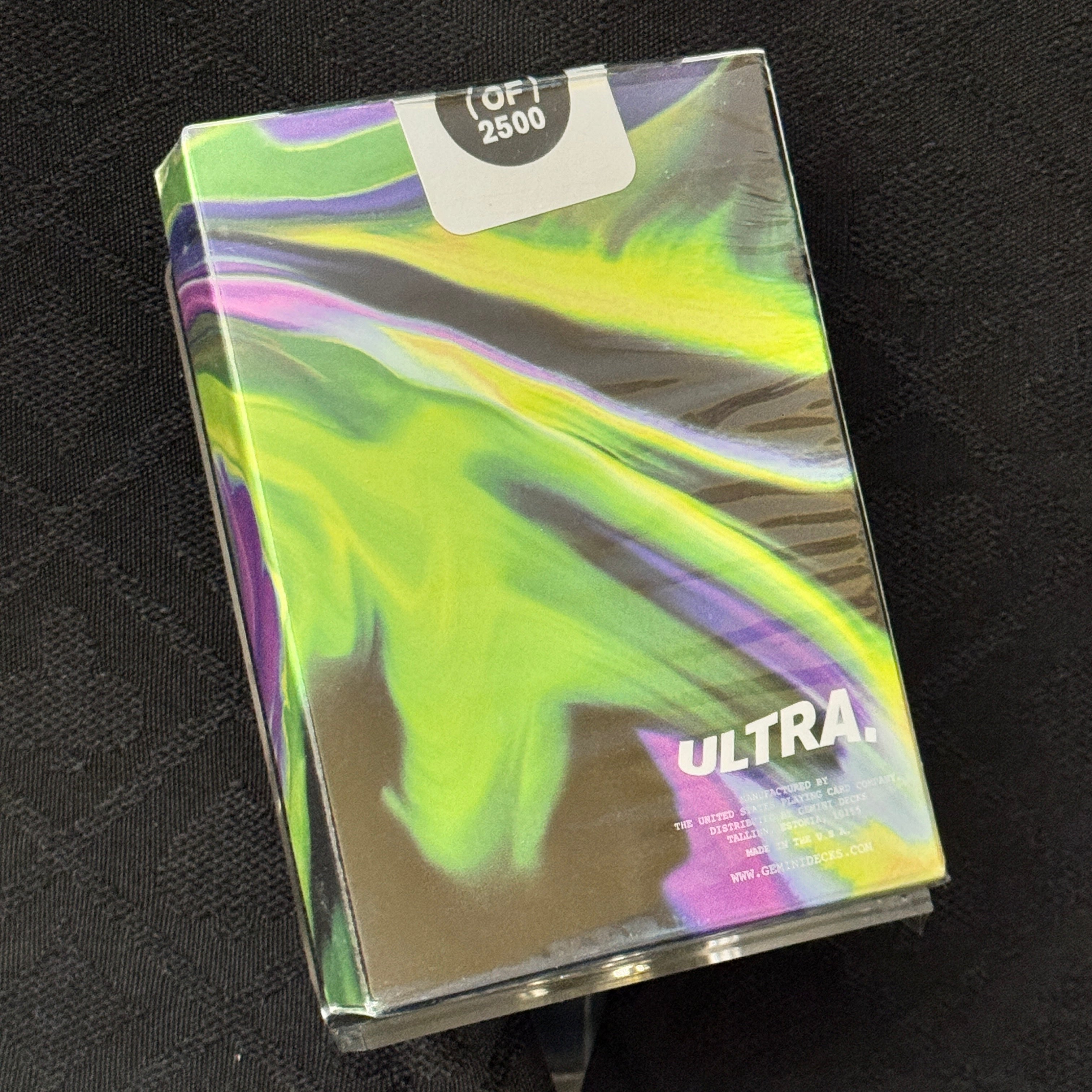 Ultra Green Playing Cards