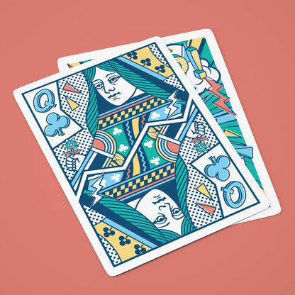 Pop (Green) Playing Cards