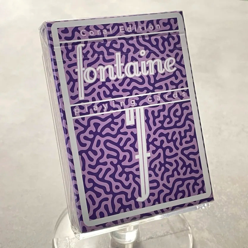Fantasies: Coral Playing Cards