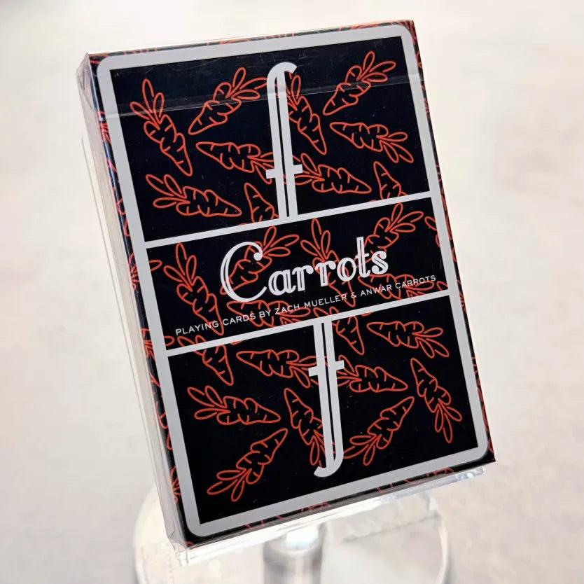 Carrots V2 Playing Cards [SEALED/MINOR CORNER DING]
