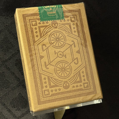 Wheels (Green) Playing Cards