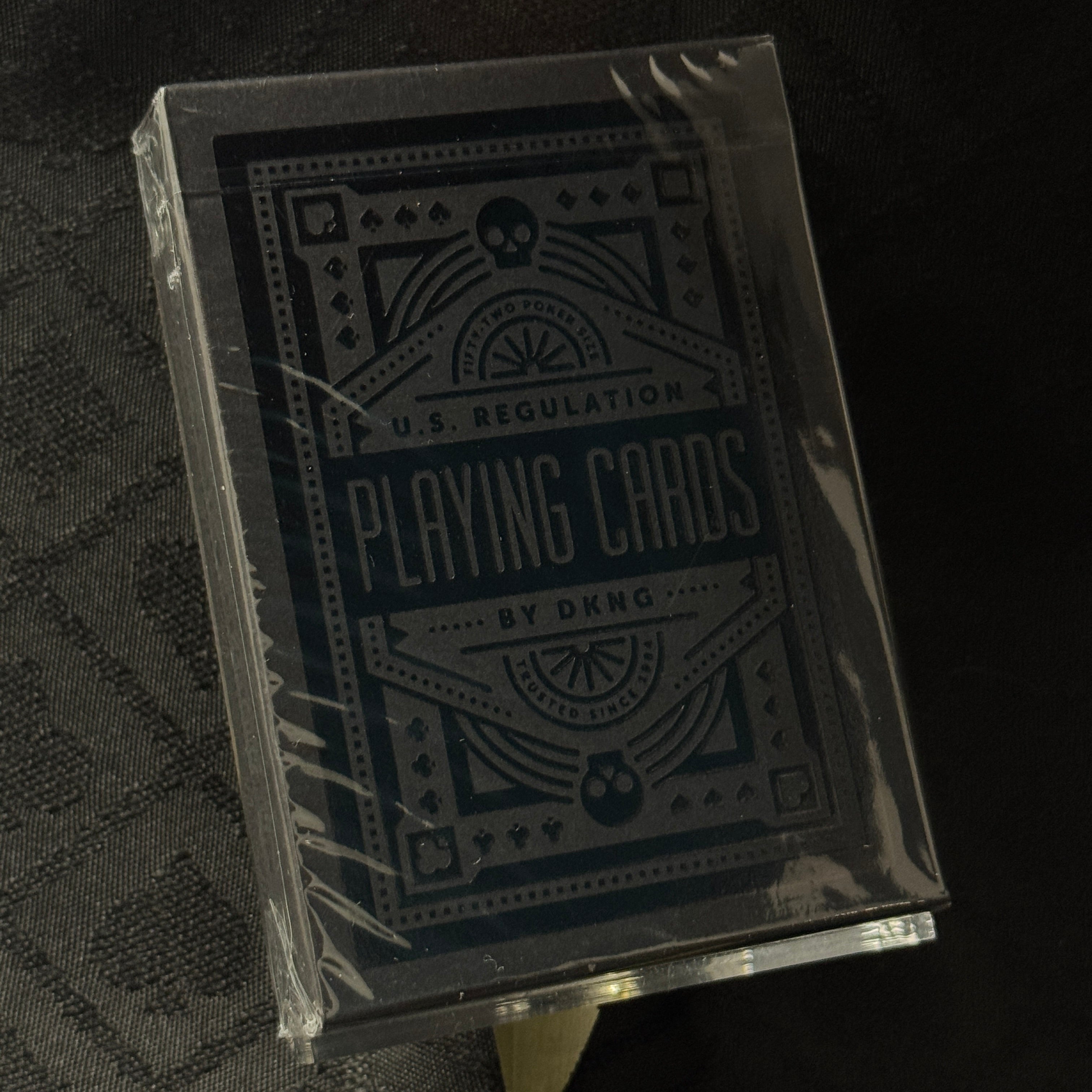 Wheels (Black) Playing Cards