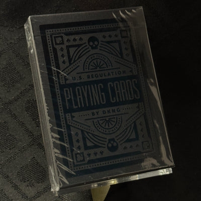 Wheels (Black) Playing Cards