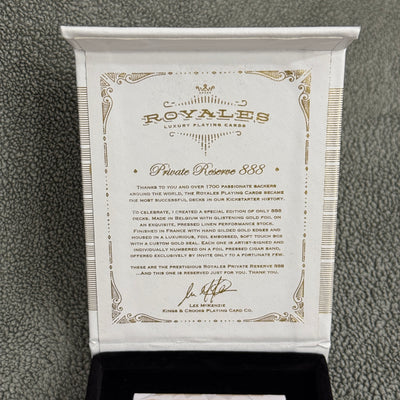 Royales Private Reserve w/ Box (#373/888) [AUCTION]