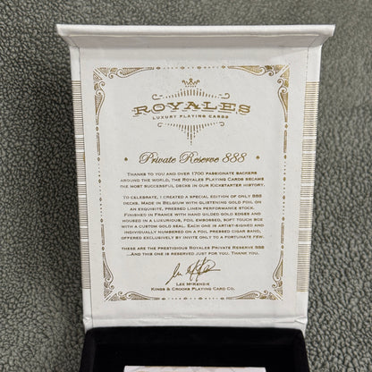 Royales Private Reserve w/ Box (#373/888) [AUCTION]