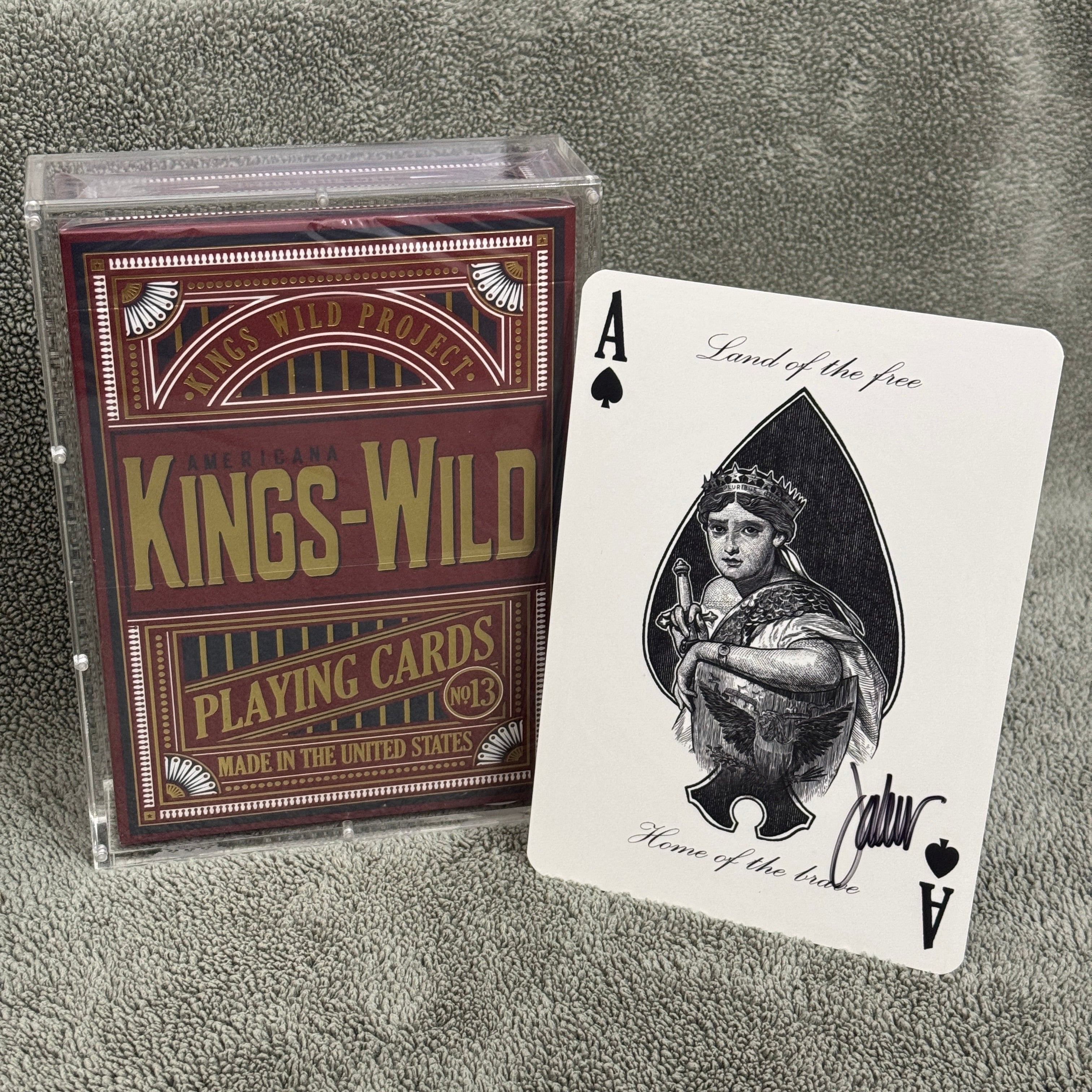 Kings Wild Americana Gilded Jumbo Tuck Collectors Set [AUCTION]