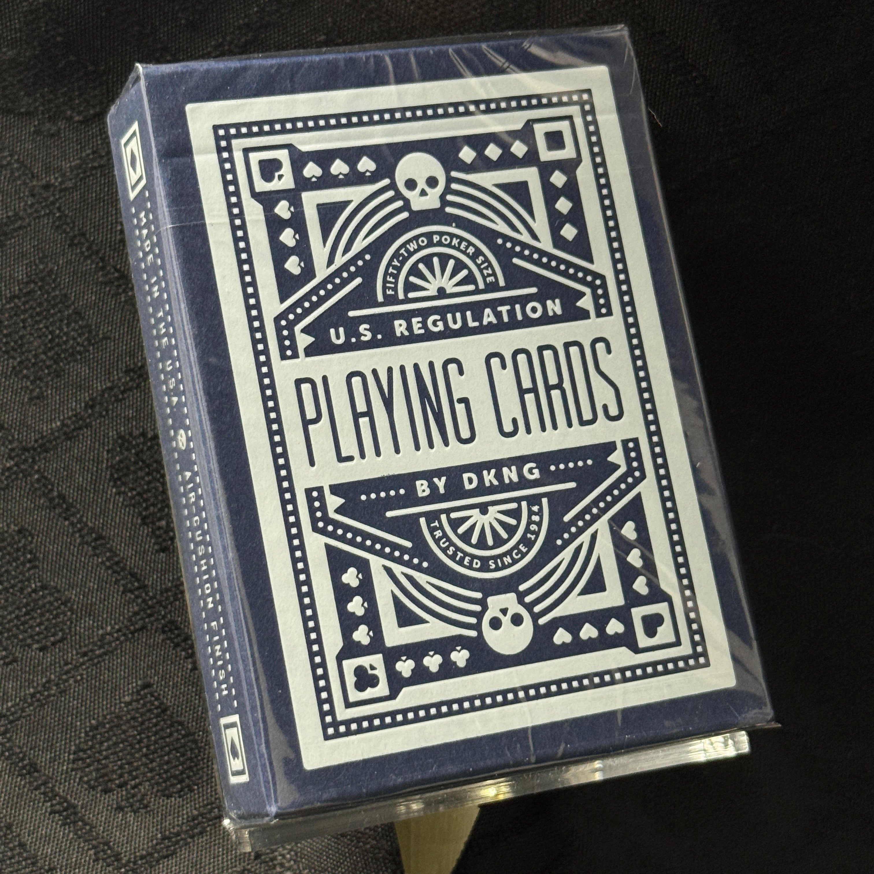 DKNG Blue Wheels Playing Cards