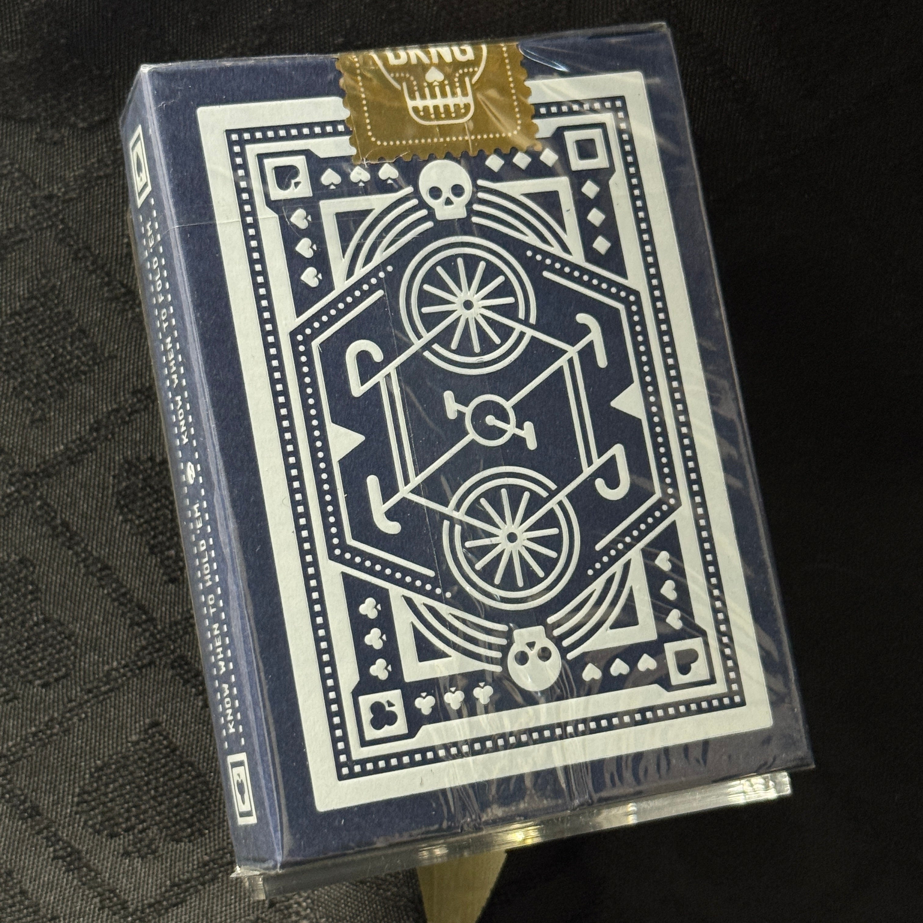DKNG Blue Wheels Playing Cards