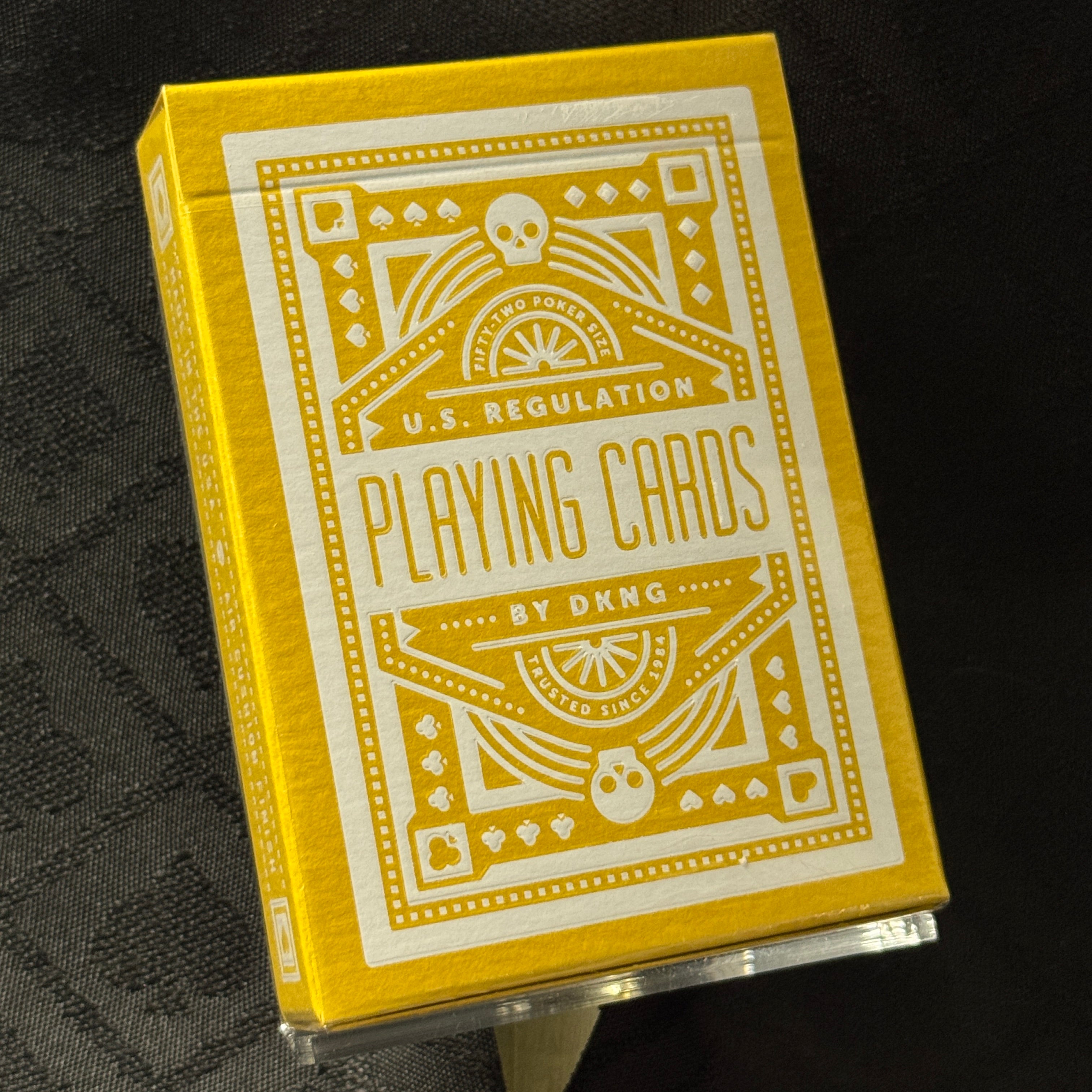 DKNG Wheels (Yellow) Playing Cards