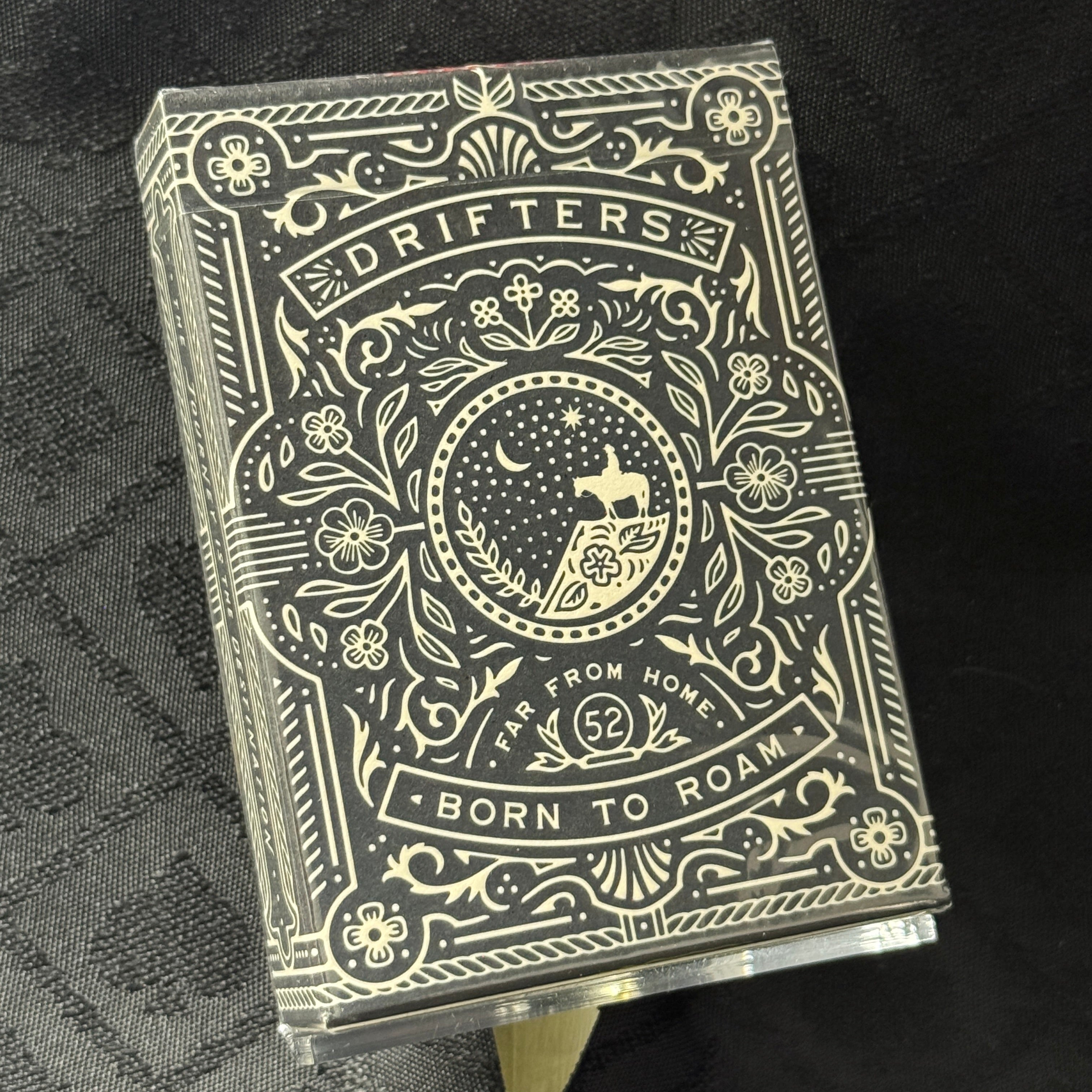 Drifters Black Playing Cards