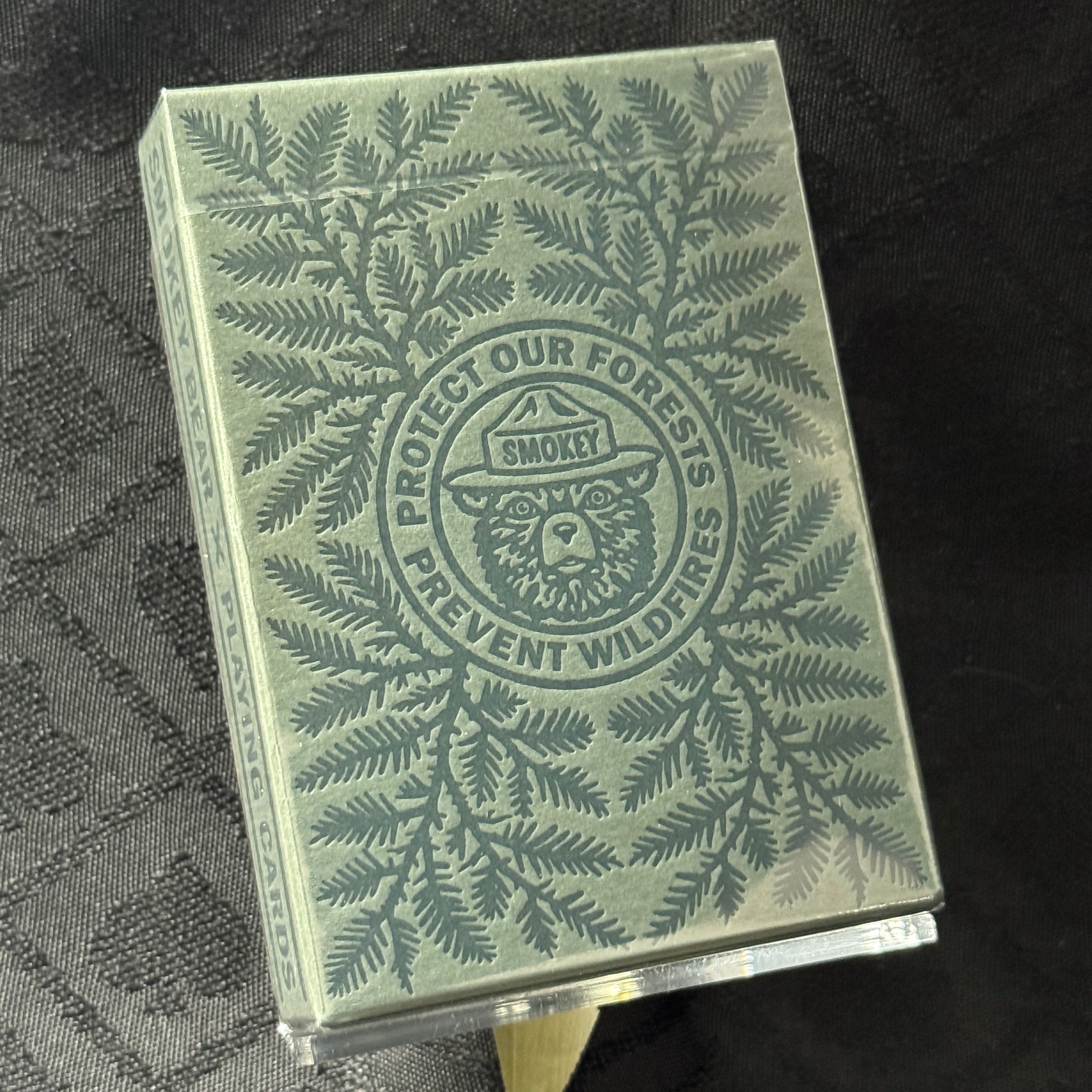 Smokey Bear (Dark Green) Playing Cards