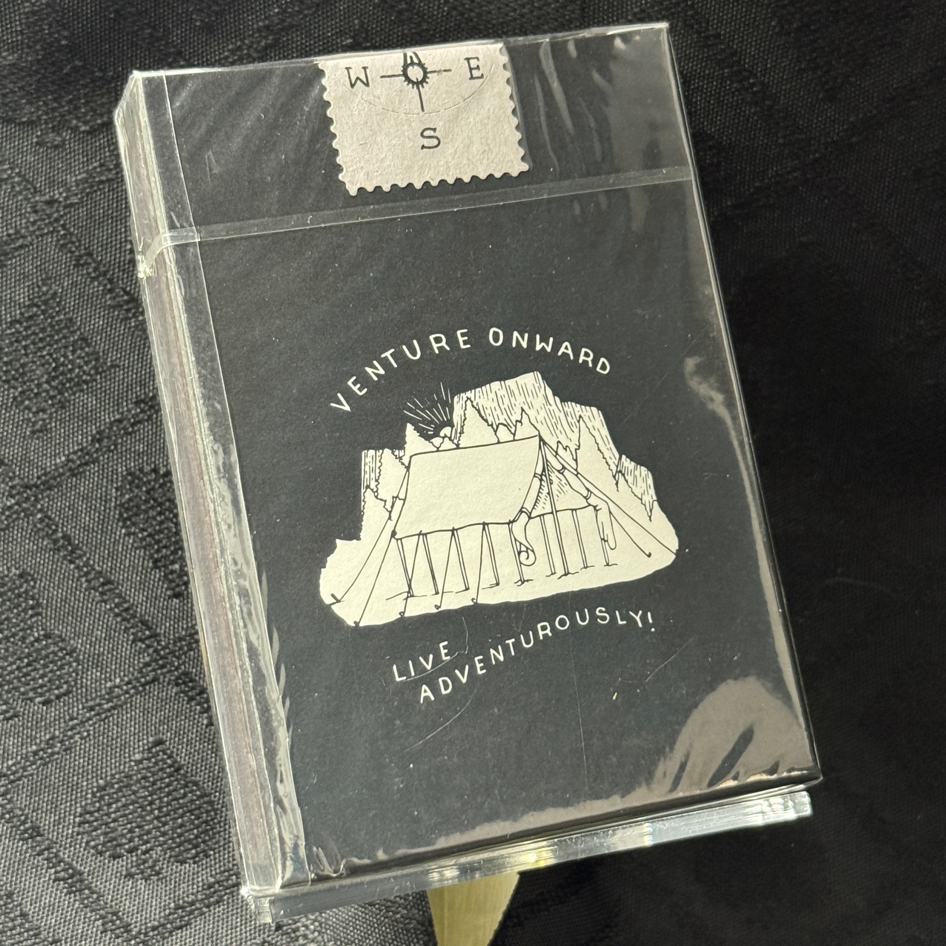 Camp Cards (Black) Playing Cards