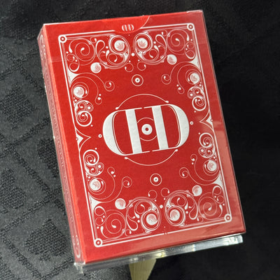 Smoke And Mirrors V8 (Red) Playing Cards