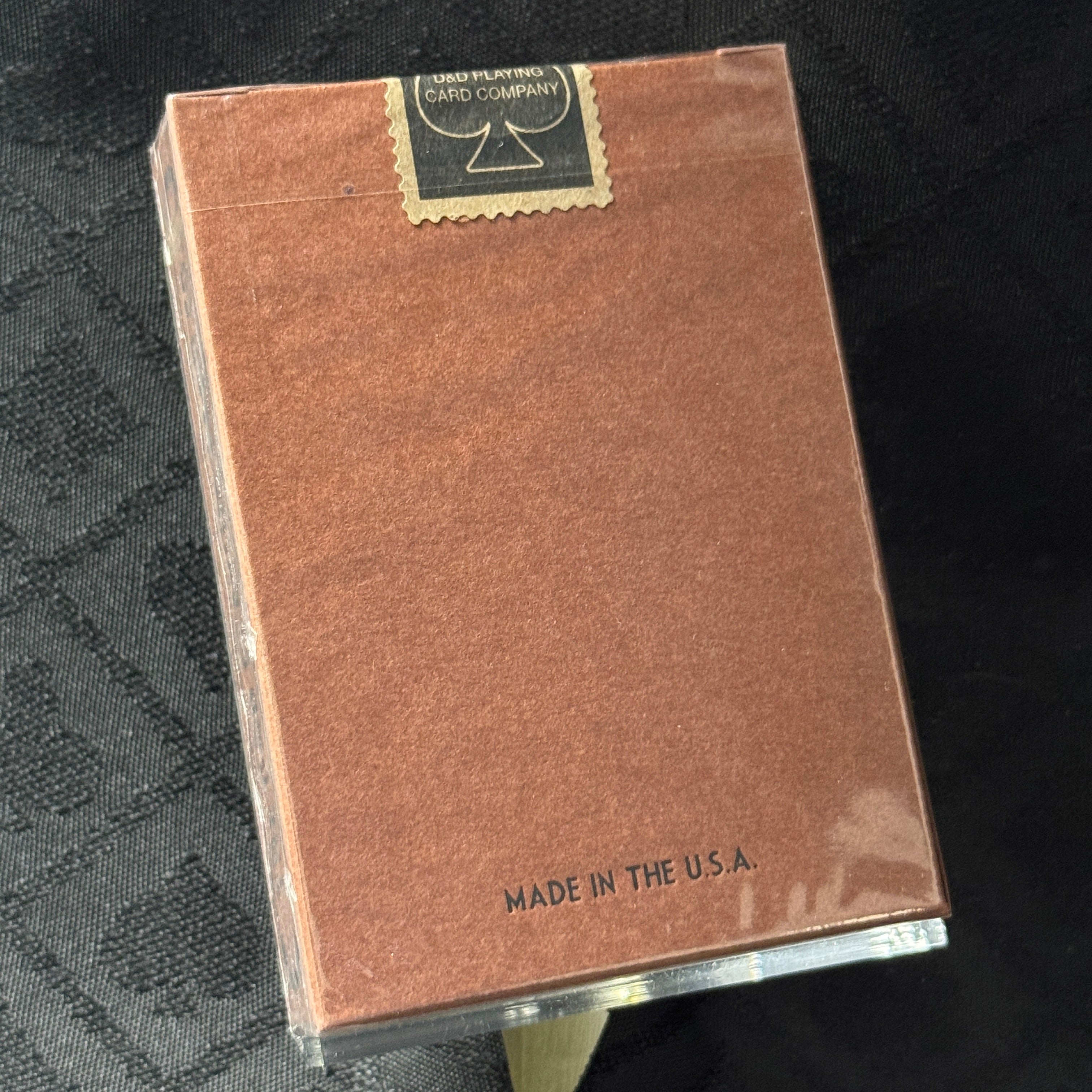 Ace Fulton's Casino Vintage Back (Tobacco) Playing Cards