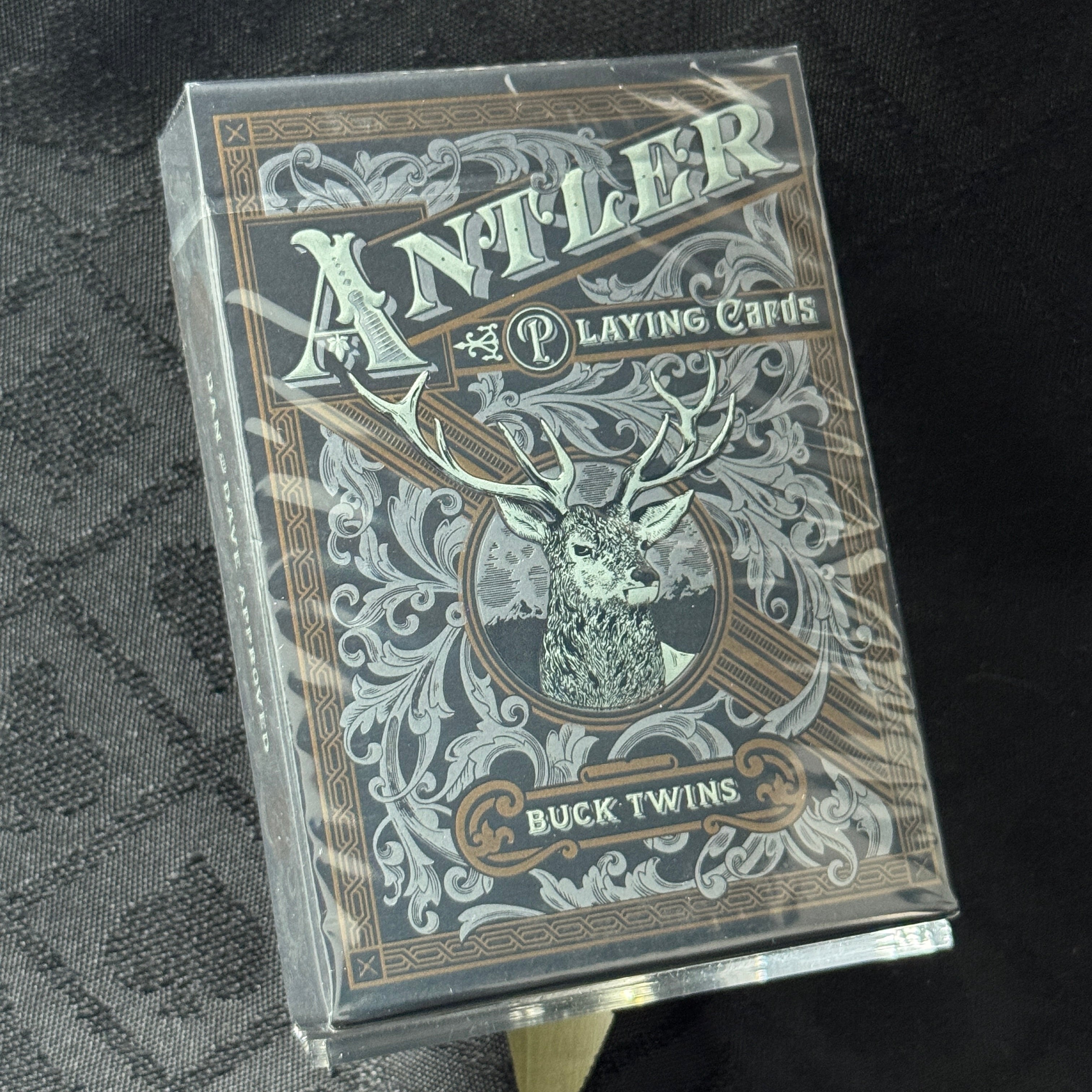 Antler (Black) Playing Cards