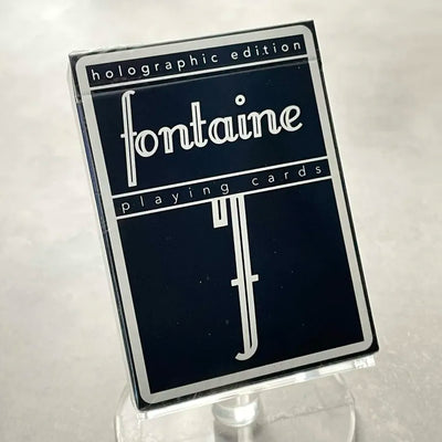 Black Holographic Prerelease Playing Cards