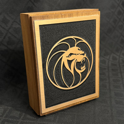 MGM Grand Hotel Wooden Case + Playing Cards Set [AUCTION]