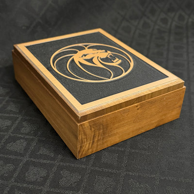MGM Grand Hotel Wooden Case + Playing Cards Set [AUCTION]