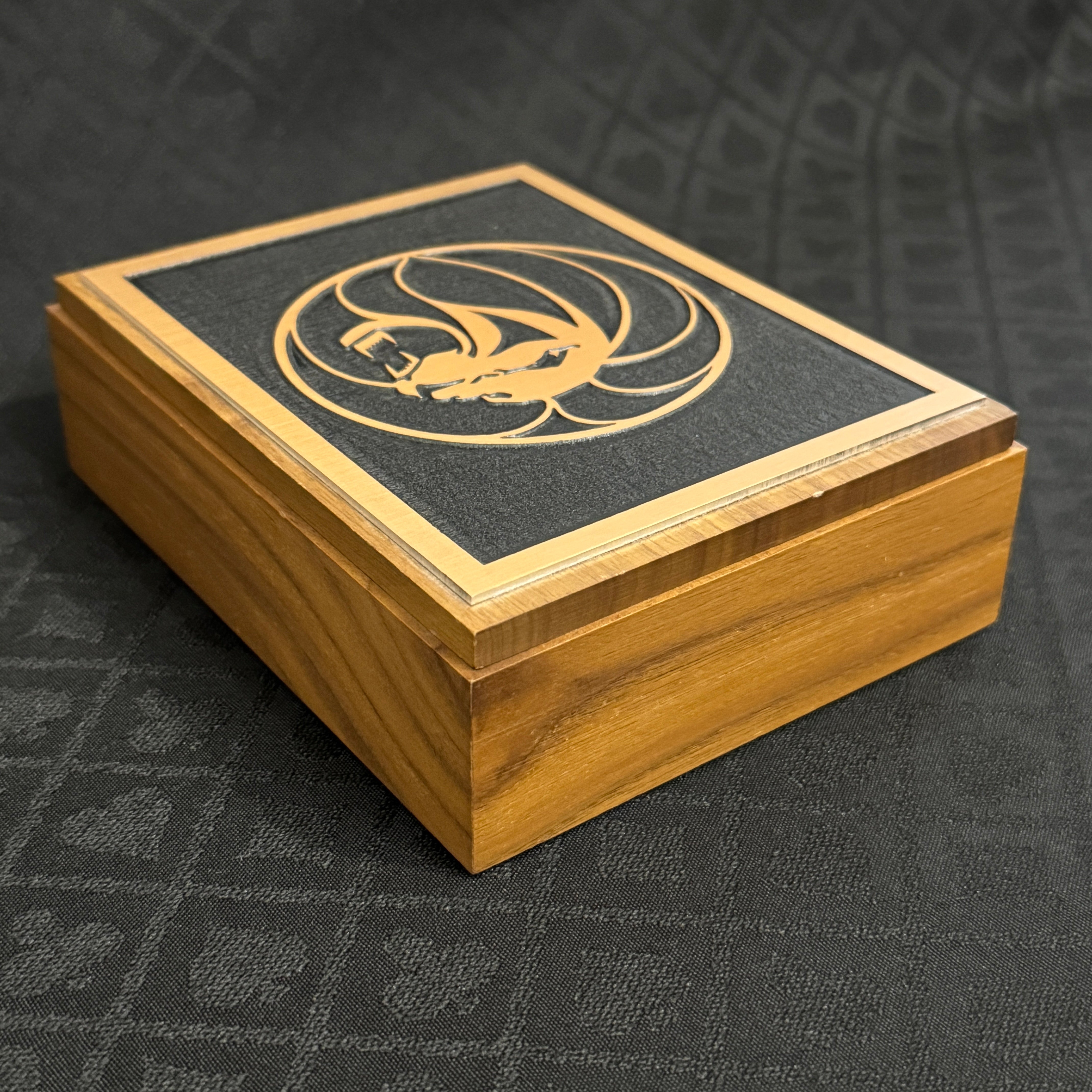 MGM Grand Hotel Wooden Case + Playing Cards Set [AUCTION]
