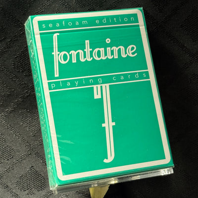 Fontaine Seafoam Playing Cards