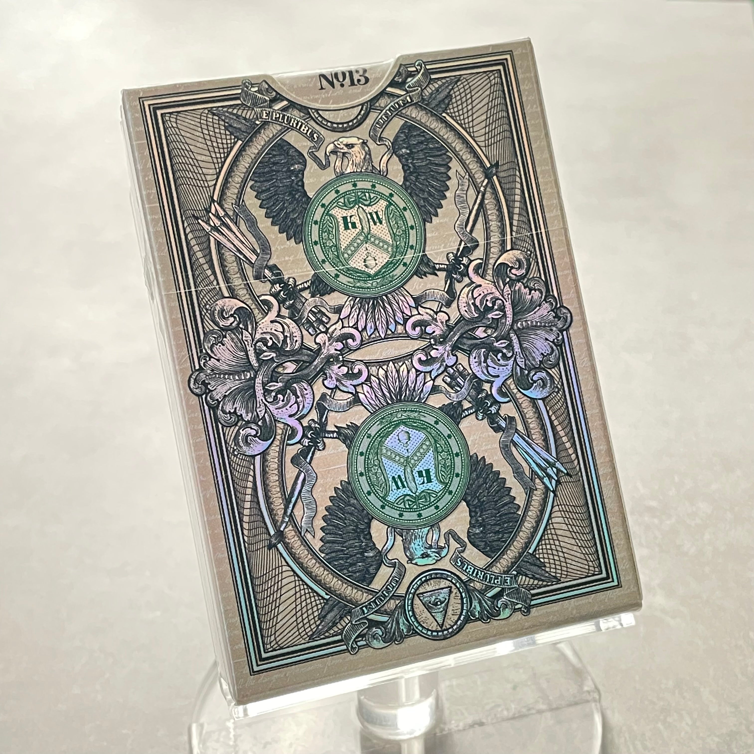 Legal Tender V1 Holographic Playing Cards