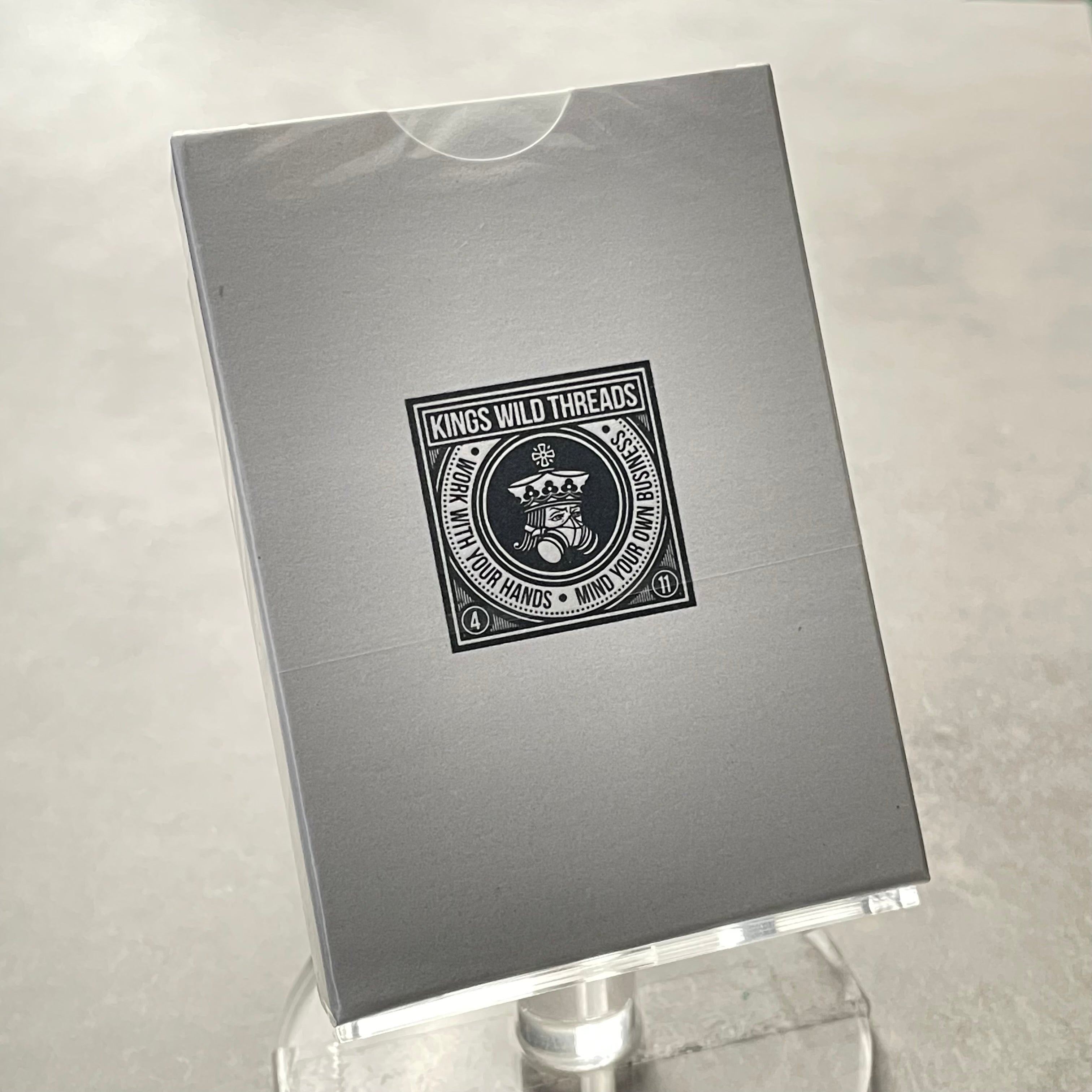 Threads (Deck No. 9 "Blue King") Playing Cards