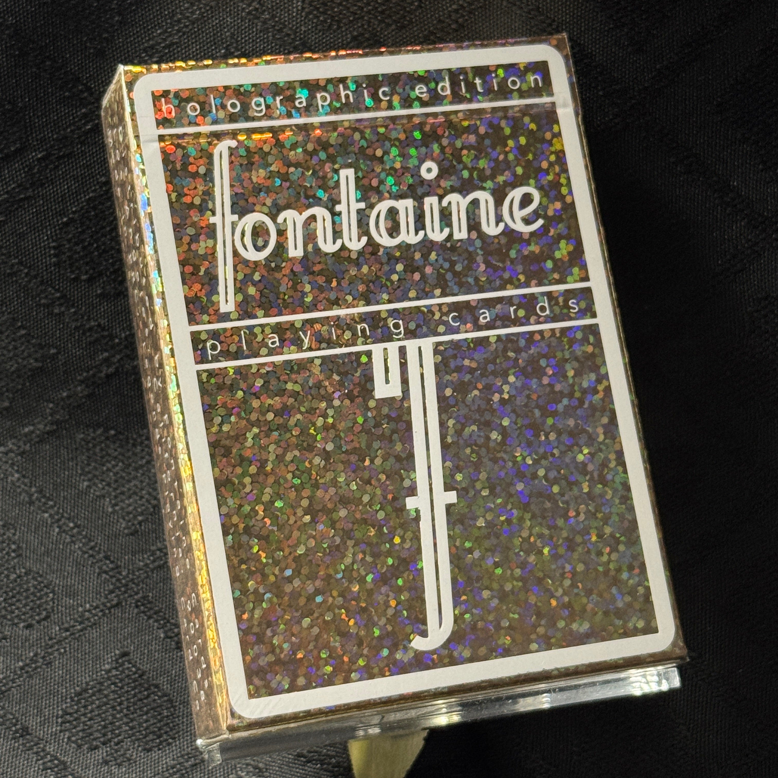 Rainbow Holographic Playing Cards