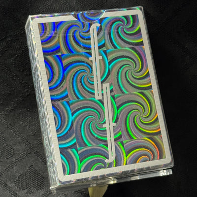 Holographic Spiral Playing Cards