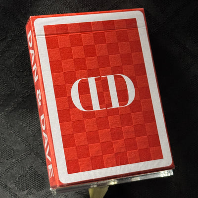 Smoke & Mirrors (V6, Red) Playing Cards