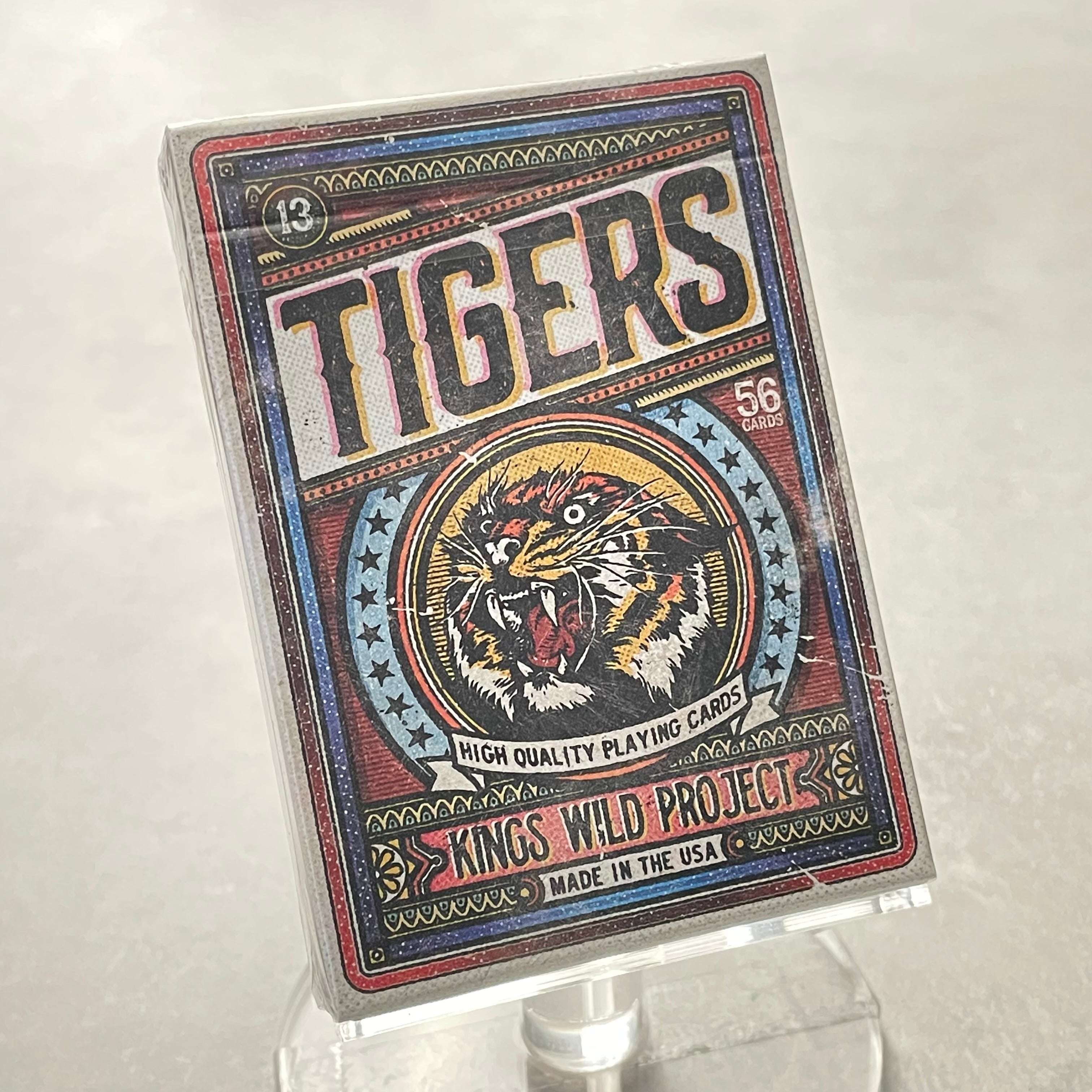 Tigers V2 Playing Cards