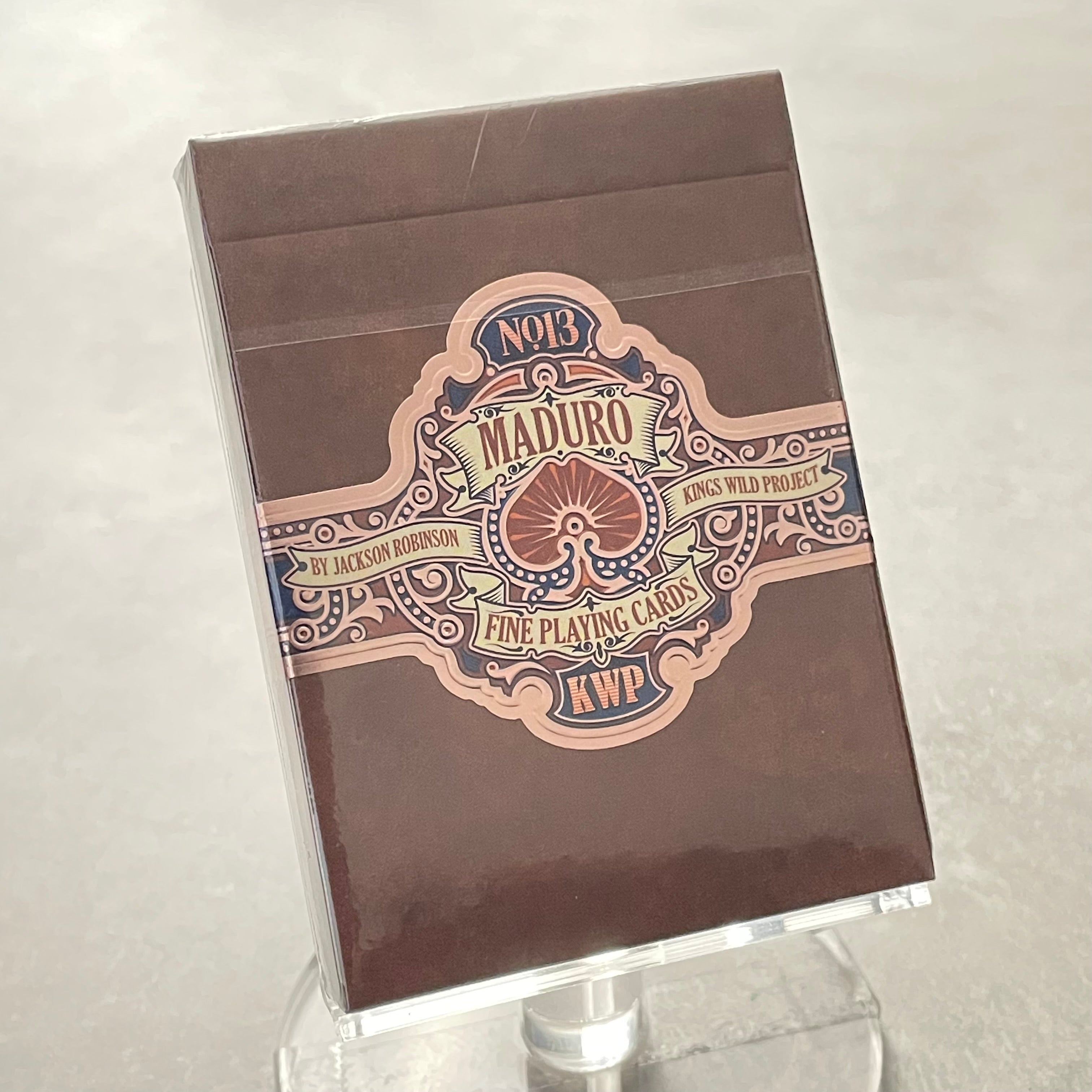 Maduro Gold V2 Playing Cards