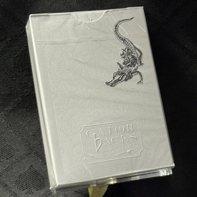 Gatorbacks Silver Playing Cards