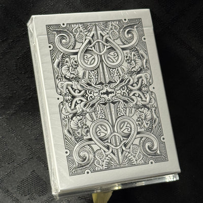 Gatorbacks Silver Playing Cards