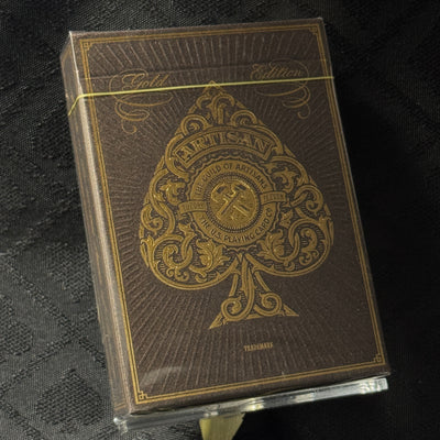 Gold Artisan Playing Cards