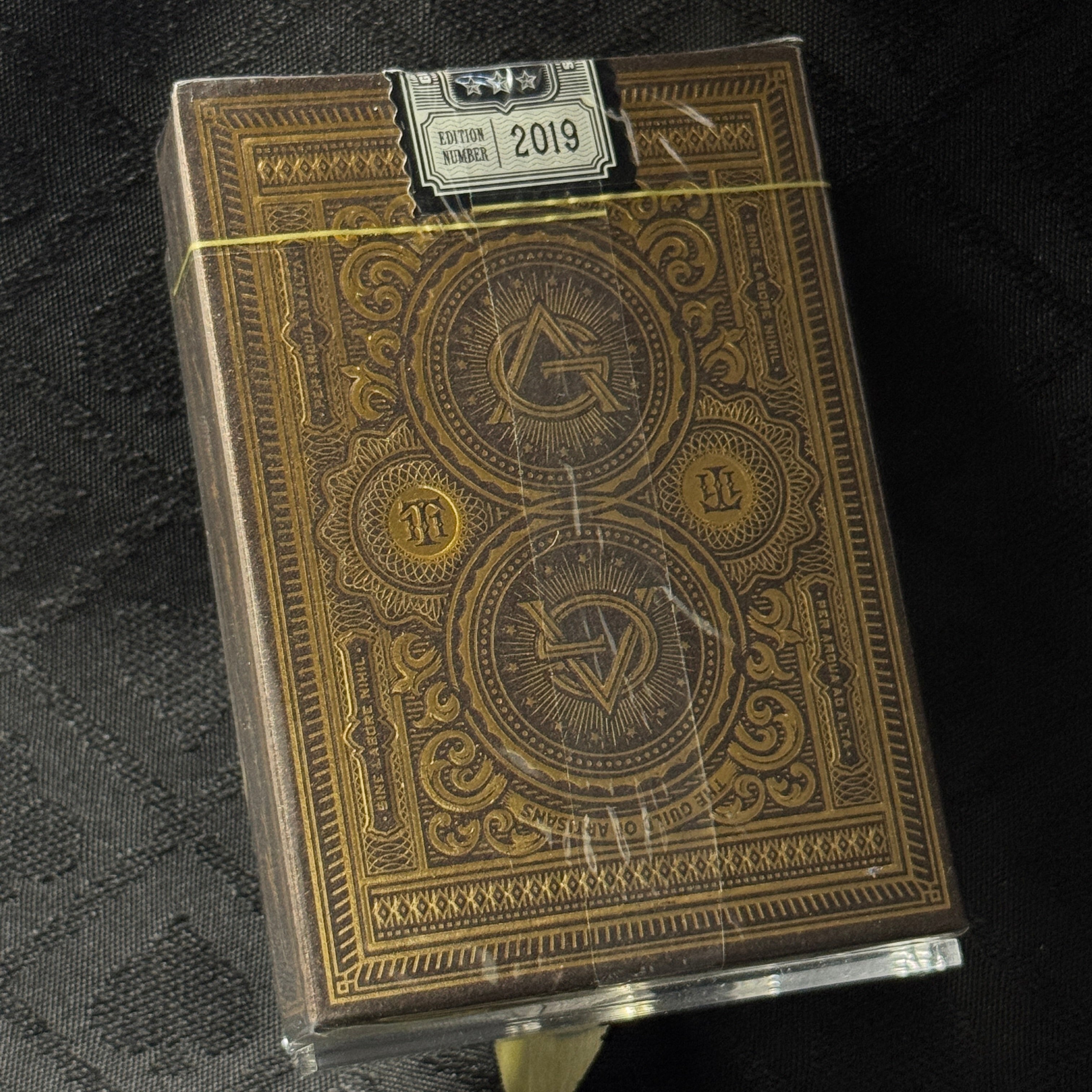 Gold Artisan Playing Cards